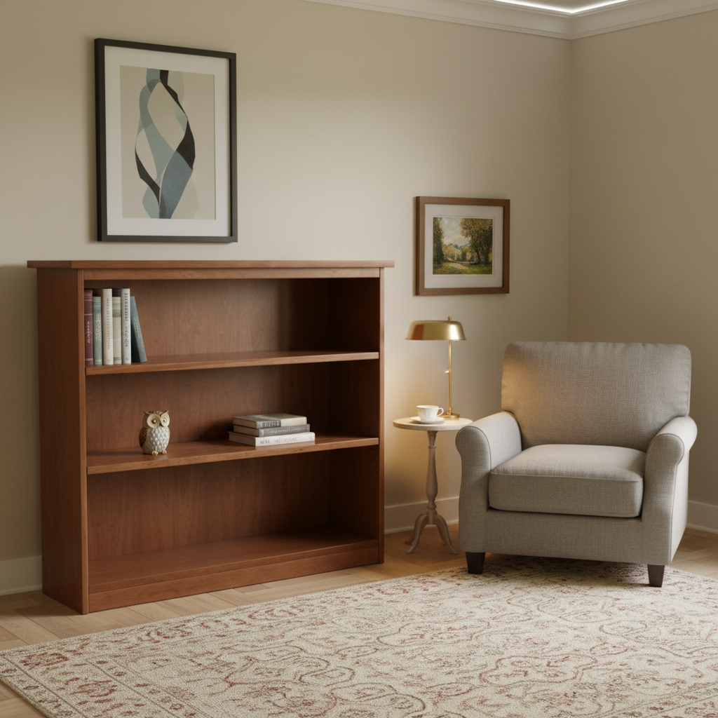 Shaker Cherry 42" Bookcase