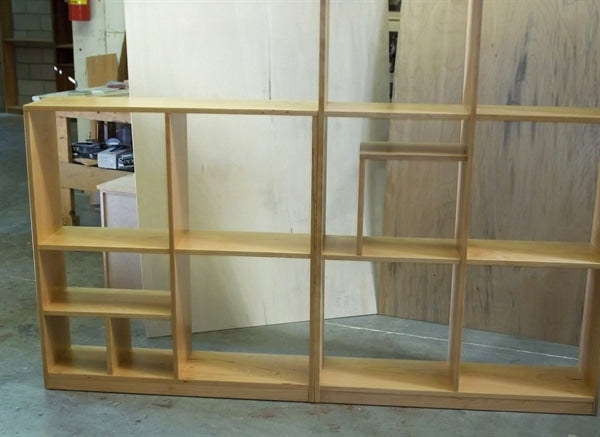 Custom Multi-Compartment Bookcase