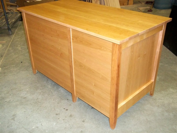 Custom Cherry and Maple Desk