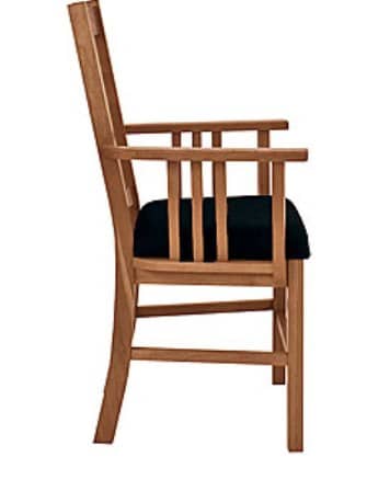 Vermont Mission Bar Stool W/Arms 24"