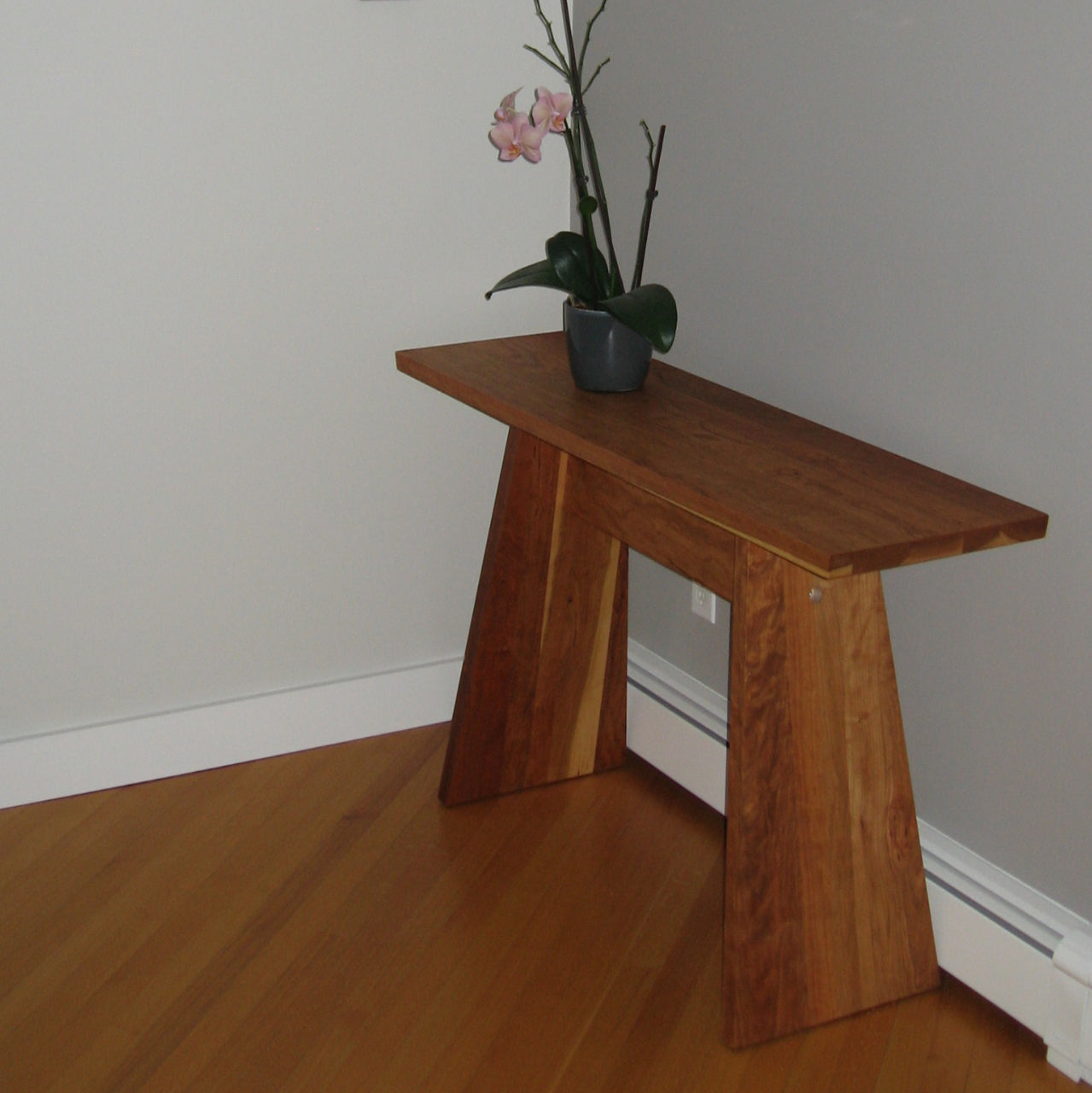 Custom Cherry Sofa Table