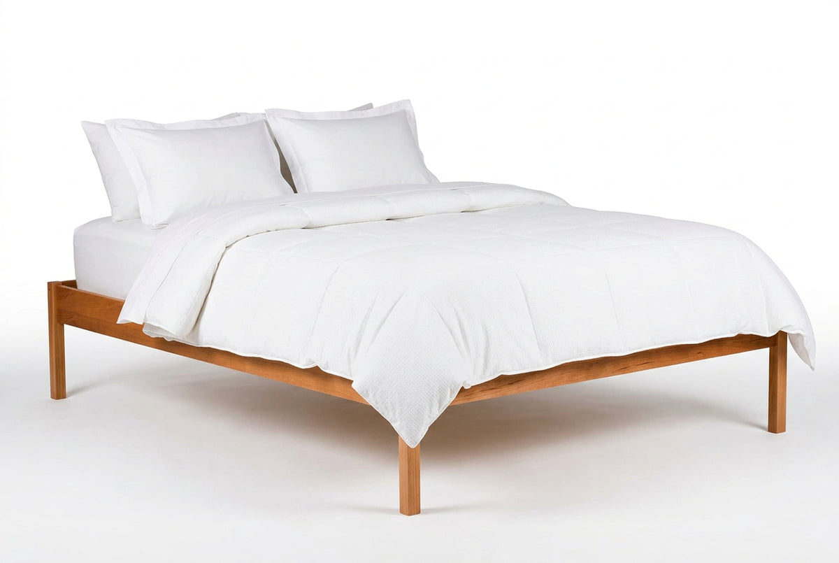 Solid Cherry Shaker Basic Bed