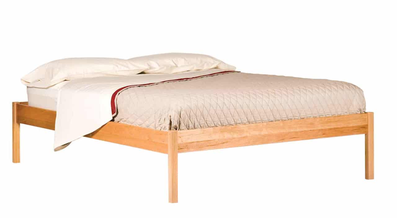 Solid Cherry Shaker Basic Bed