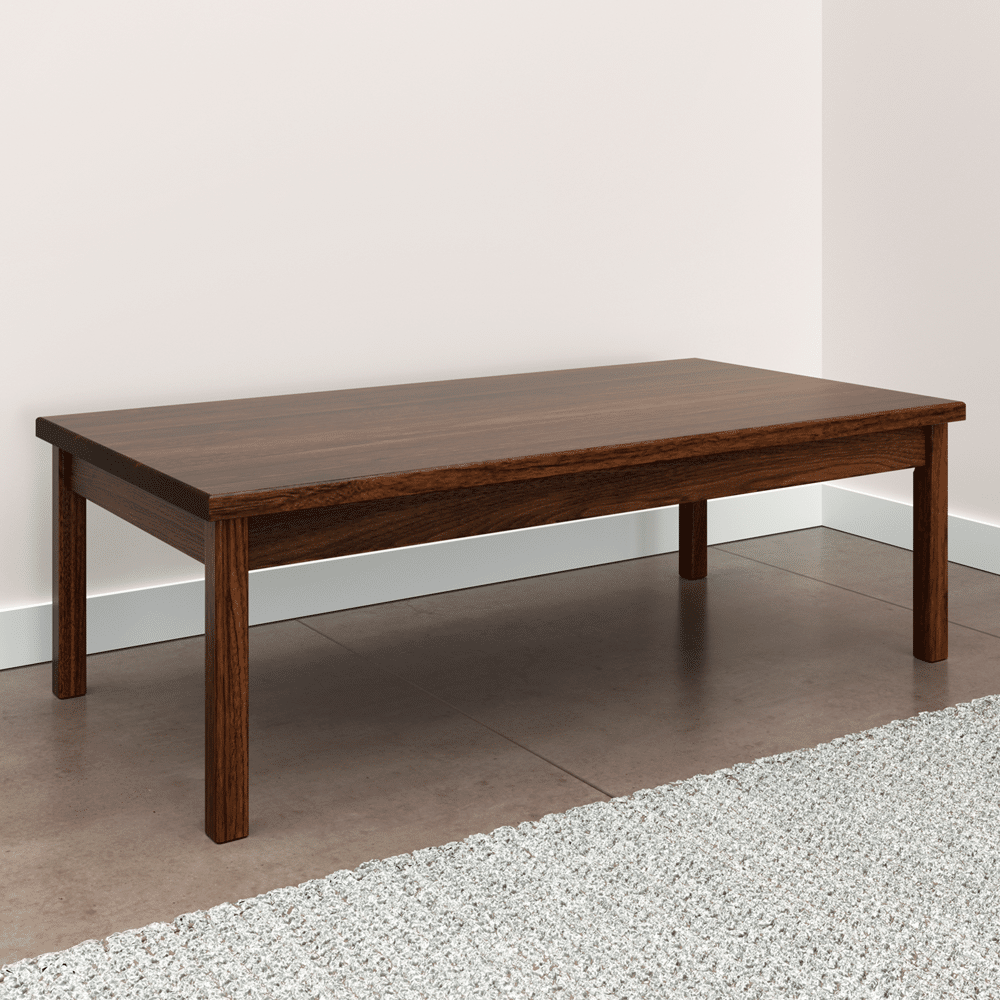 Parsons Leg Coffee Table in Solid Cherry