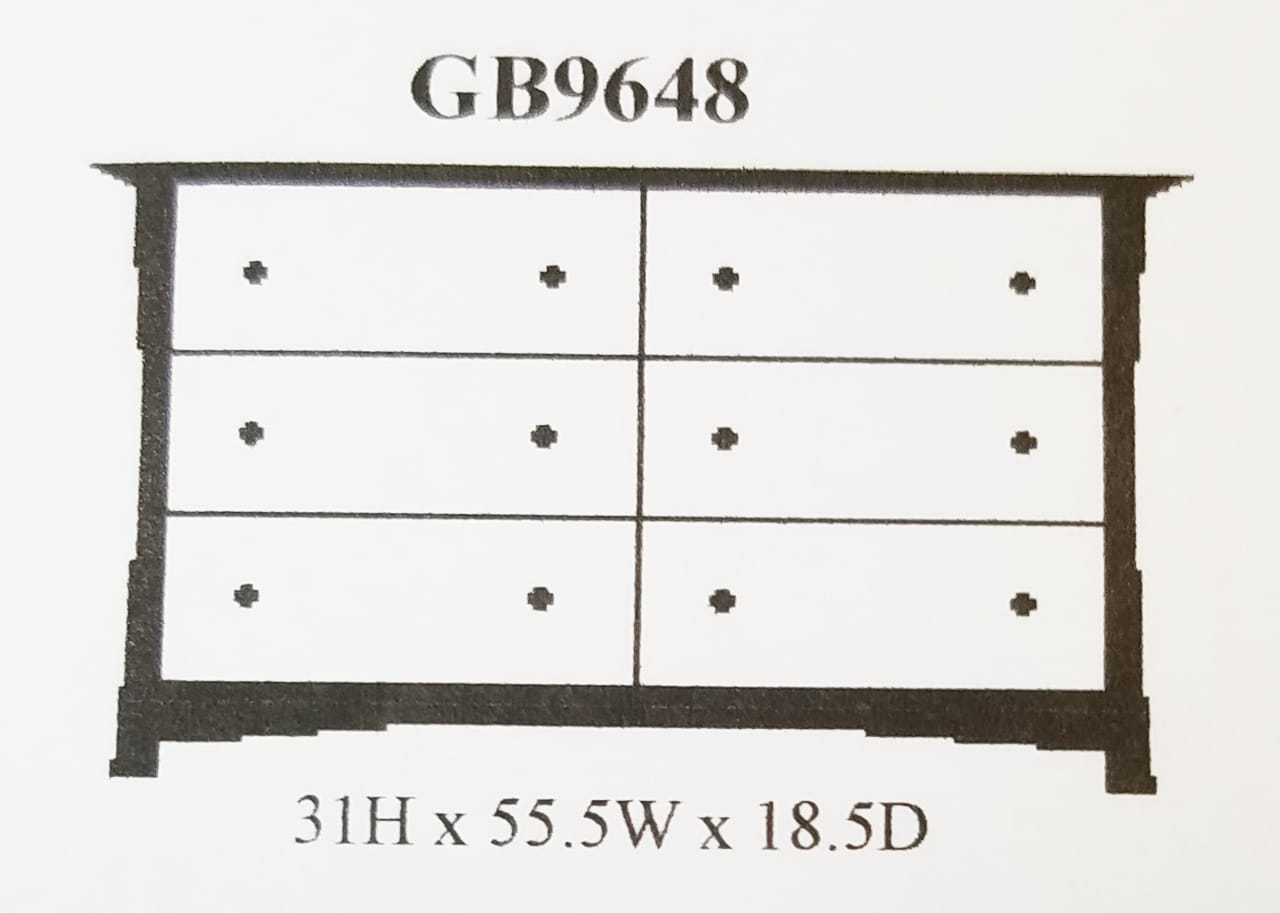GB9648 Small Dresser