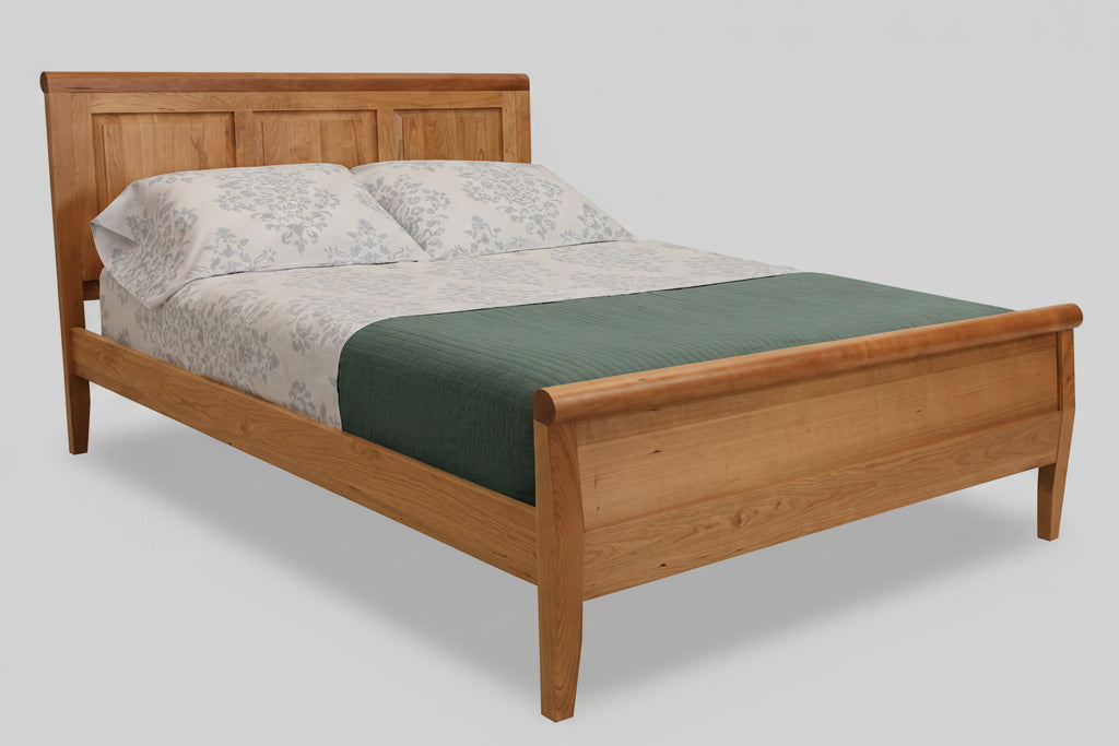 Carriage Raised Panel Bed