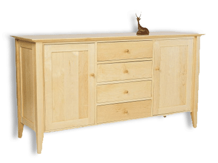 Four Drawer Shaker Buffet