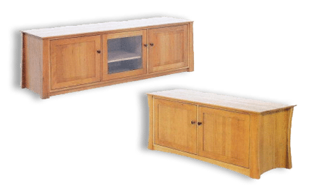Cherry Duxbury TV Stand 55" Wide