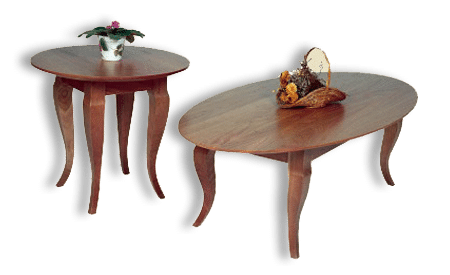French Oval Coffee Table