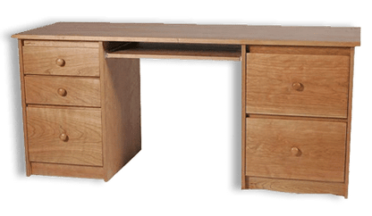 Shaker Double Pedestal Desk