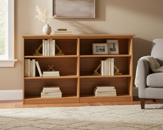 Shaker Cherry 60" Bookcase