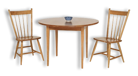 48" Round Extension With 1-18" Leaf