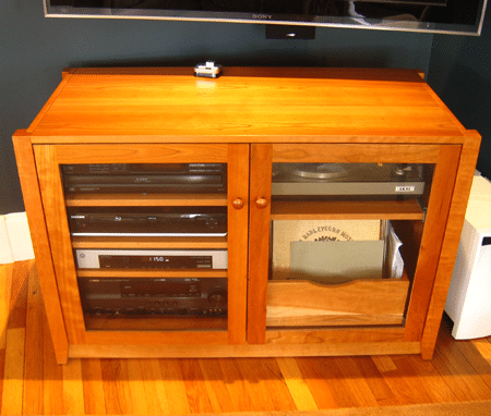 Custom Media Cabinet