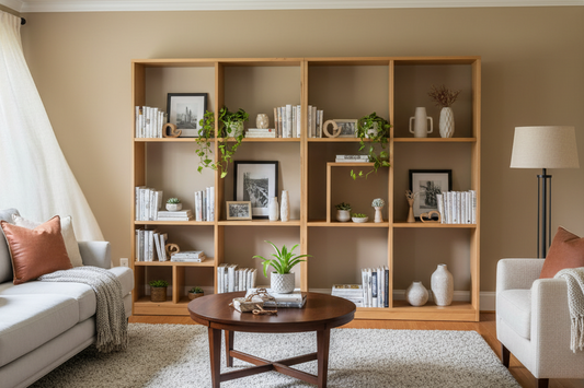 Custom Multi-Compartment Bookcase