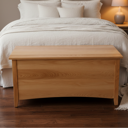 Custom Blanket Chest with Arched Bottom