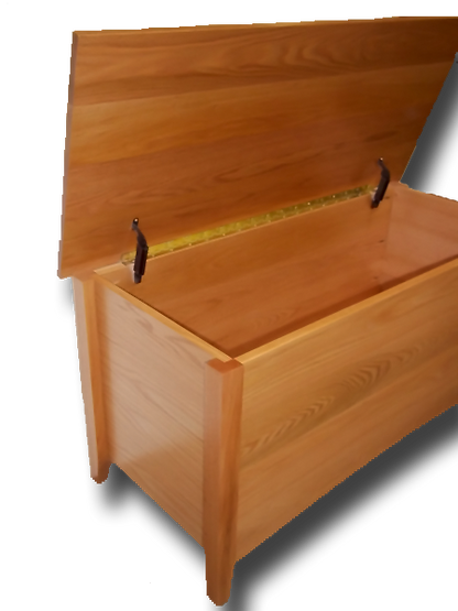 Custom Blanket Chest with Arched Bottom