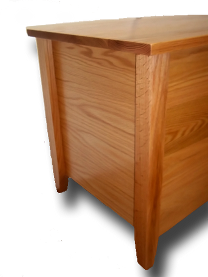 Custom Blanket Chest with Arched Bottom