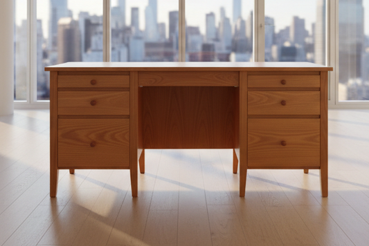 Executive Desk in Cherry Wood