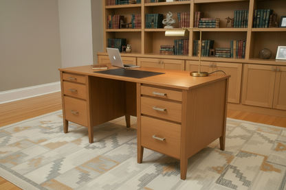 Executive Desk in Cherry Wood