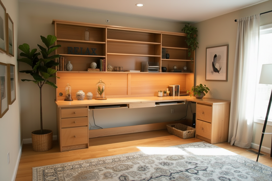Custom 10 FT Home Office Setup