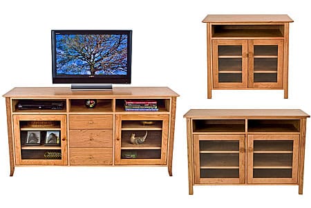 Shaker entertainment center