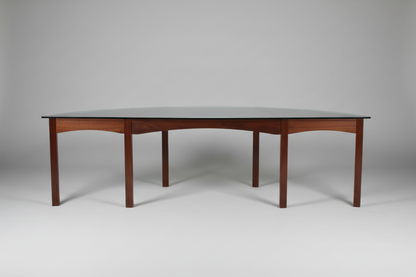 Arched Glass Top custom Desk