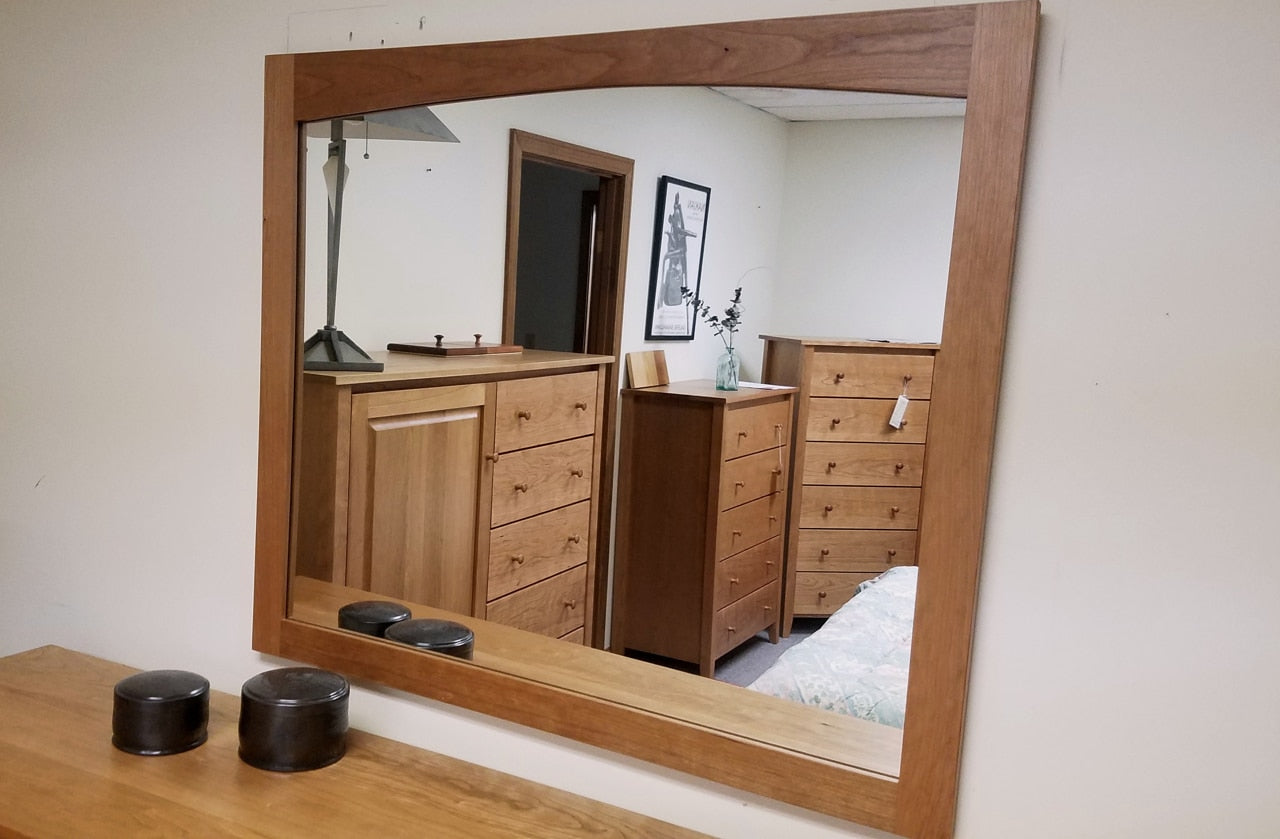 Shaker Mirror (Shown in Cherry)