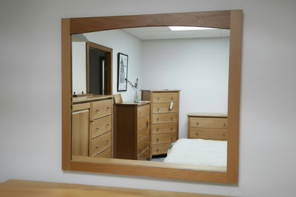 Shaker Mirror (Shown in Cherry)