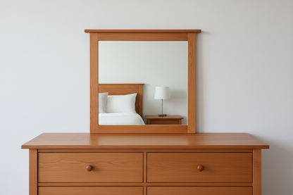 Shaker Mirror (Shown in Cherry)