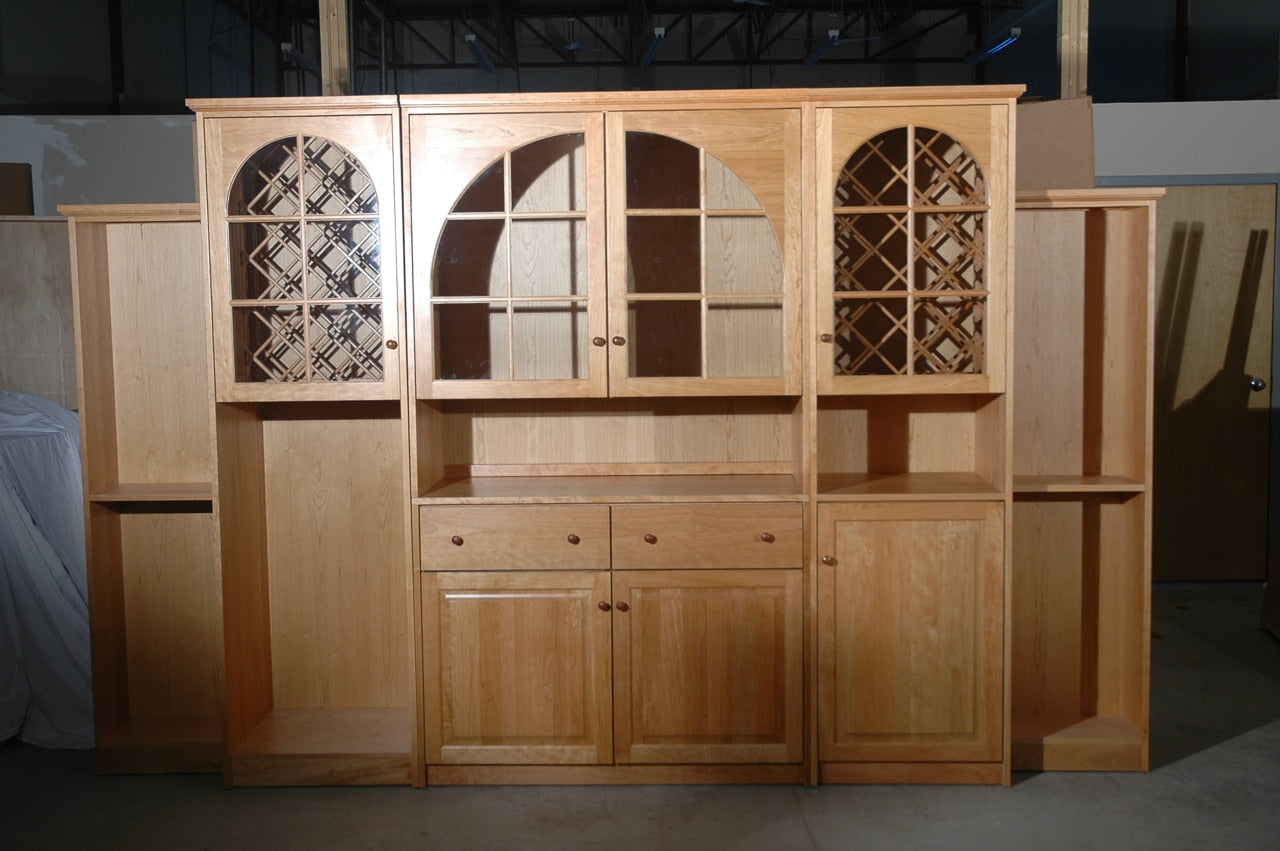 Wine Cabinet with Arched Design