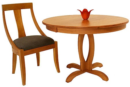 42" Round Solid Top Table