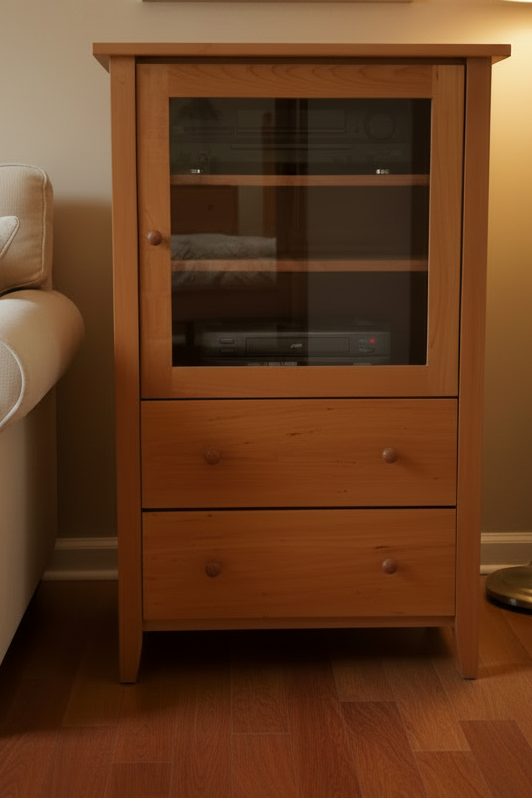 Shaker Stereo Cabinet