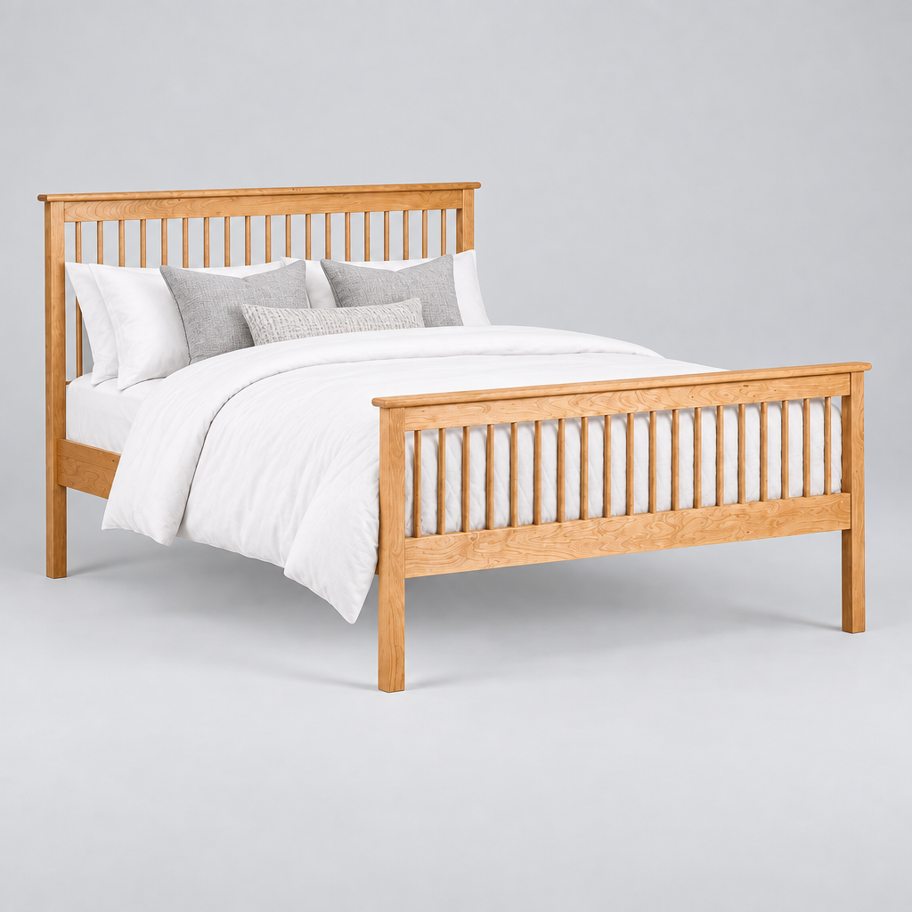 Shaker Spindle bed