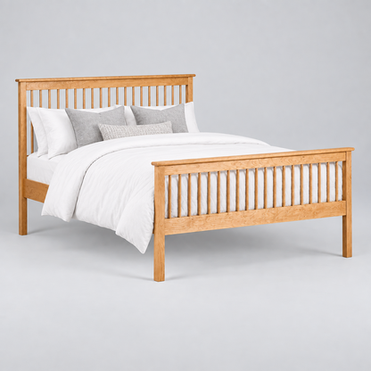 Shaker Spindle bed