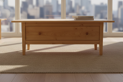 Shaker Coffee Table with Large Drawer