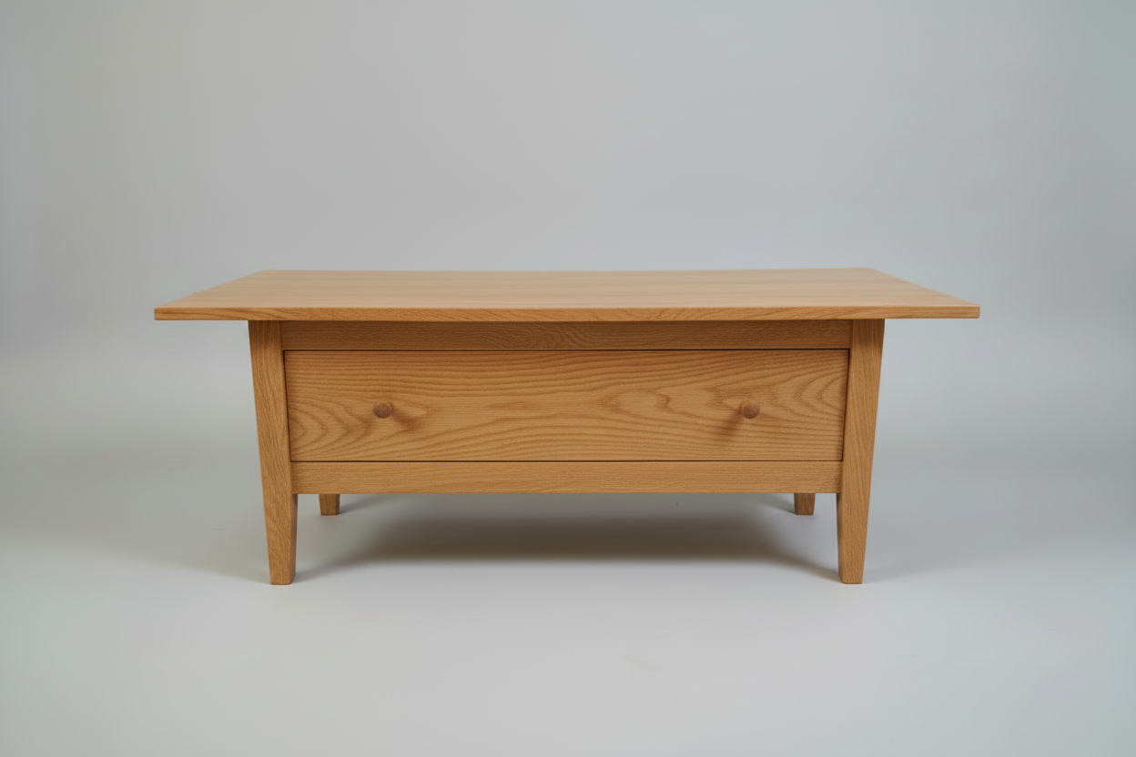 Shaker Coffee Table with Large Drawer