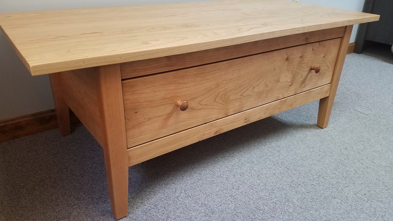 Shaker Coffee Table 54" W x 28" D x 18" H