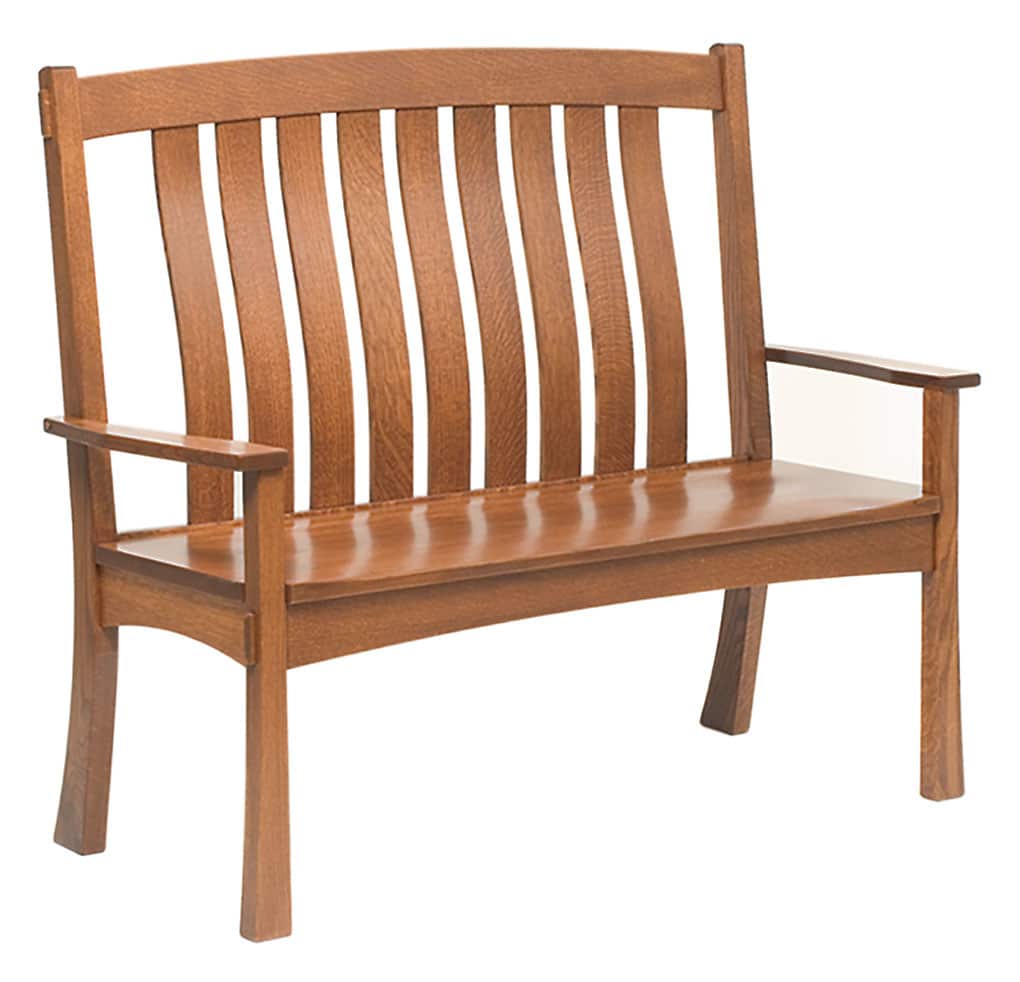 Modesto Benches with Arms