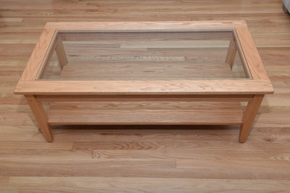 Shaker Coffee Table with the glass tops