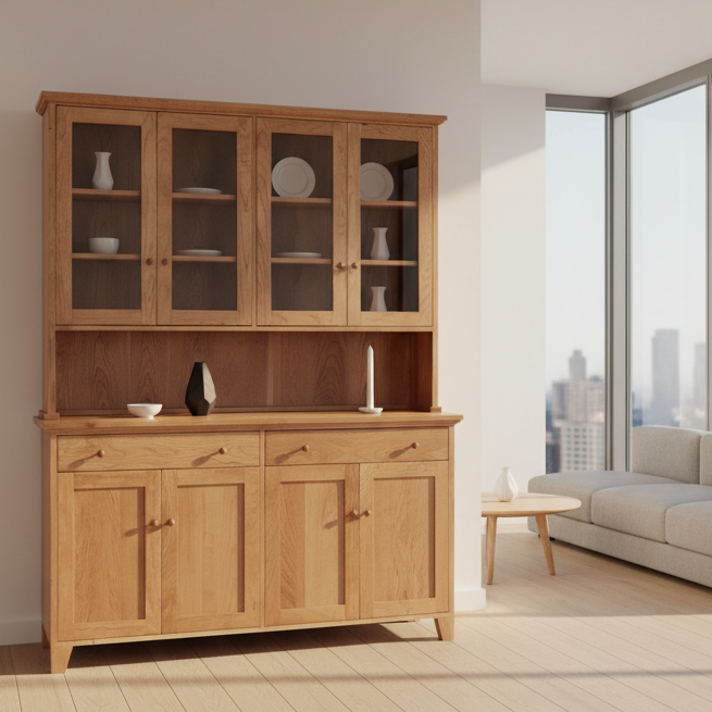 Shaker Buffet and Hutch