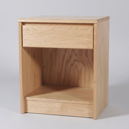 Contemporary Oak Large Nightstand