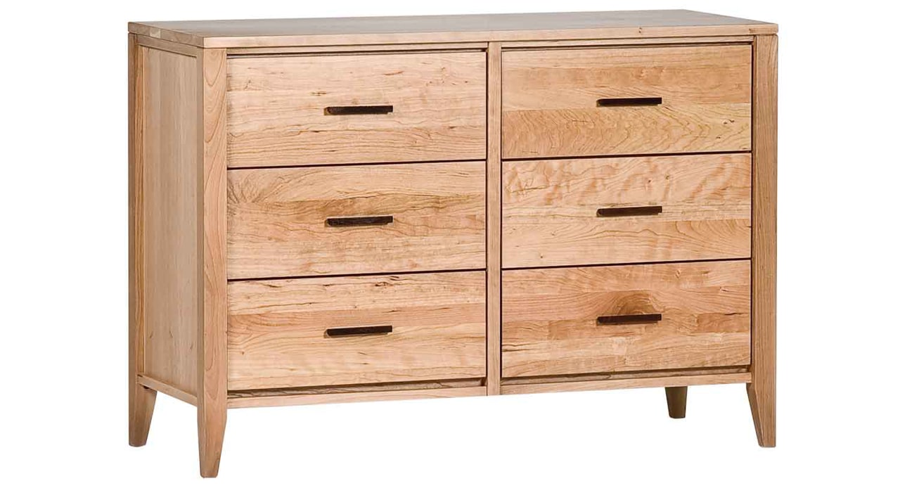 Luna Small Six Draw Dresser