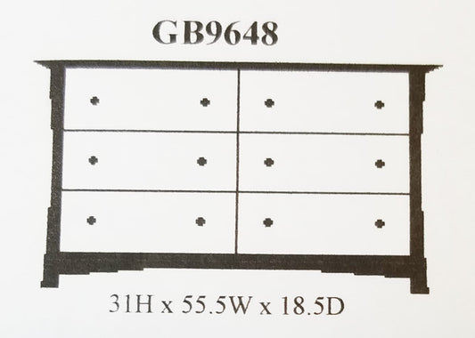 GB9648 Small Dresser