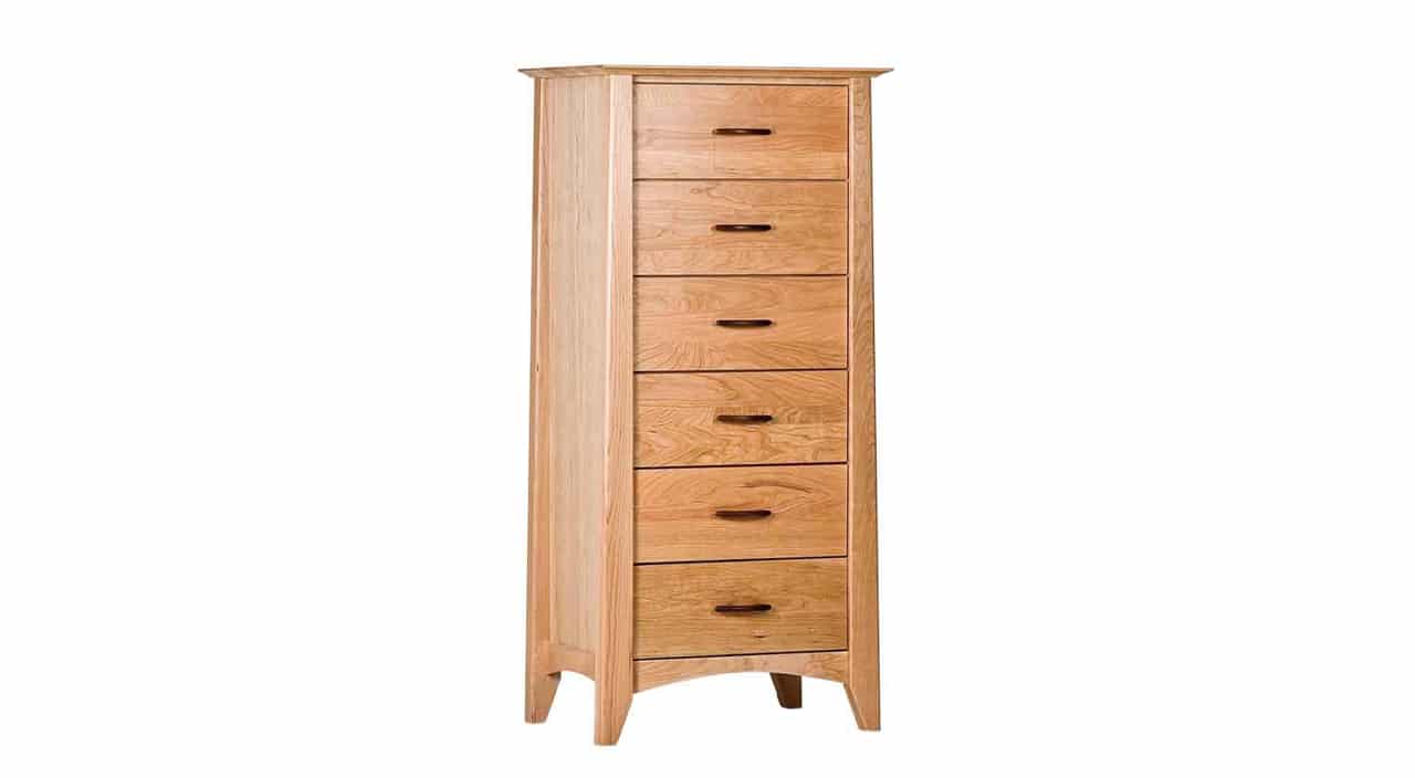Willow Cherry Six Drawer Sweater Chest