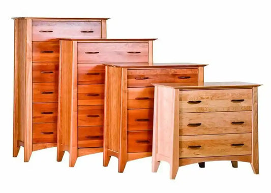 Willow Cherry Six Drawer Chest