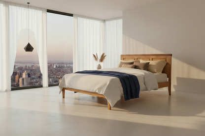 Carriage Raised Panel Bed