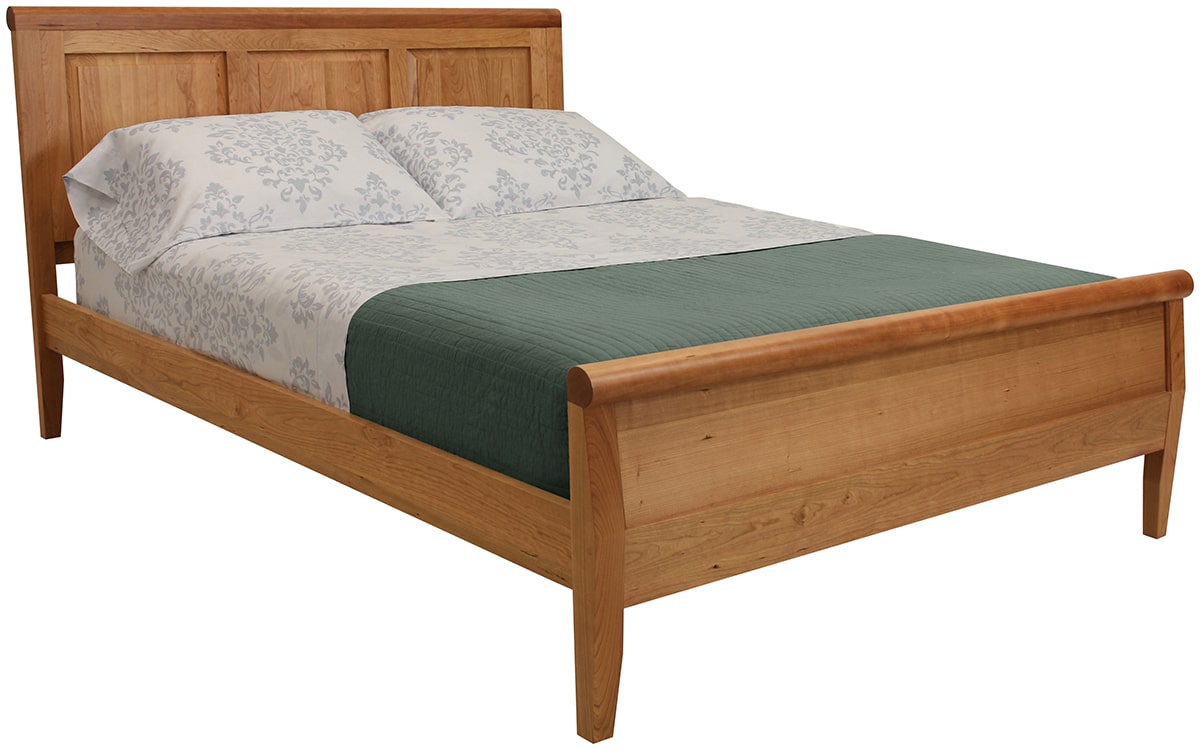 Carriage Raised Panel Bed
