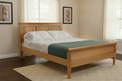 Carriage Raised Panel Bed