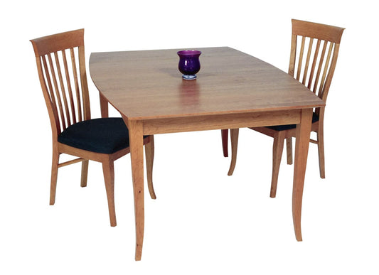 Flare Leg Boat Table 36-42" x 60" with One Leaf
