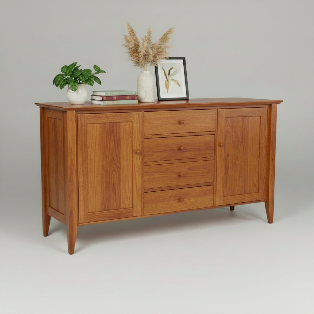 Four Drawer Shaker Buffet